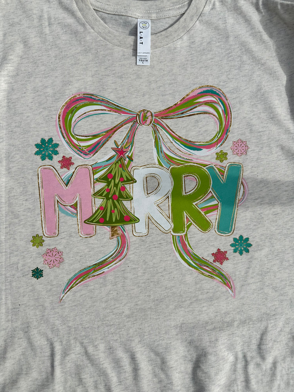 Merry Pastel with Bow