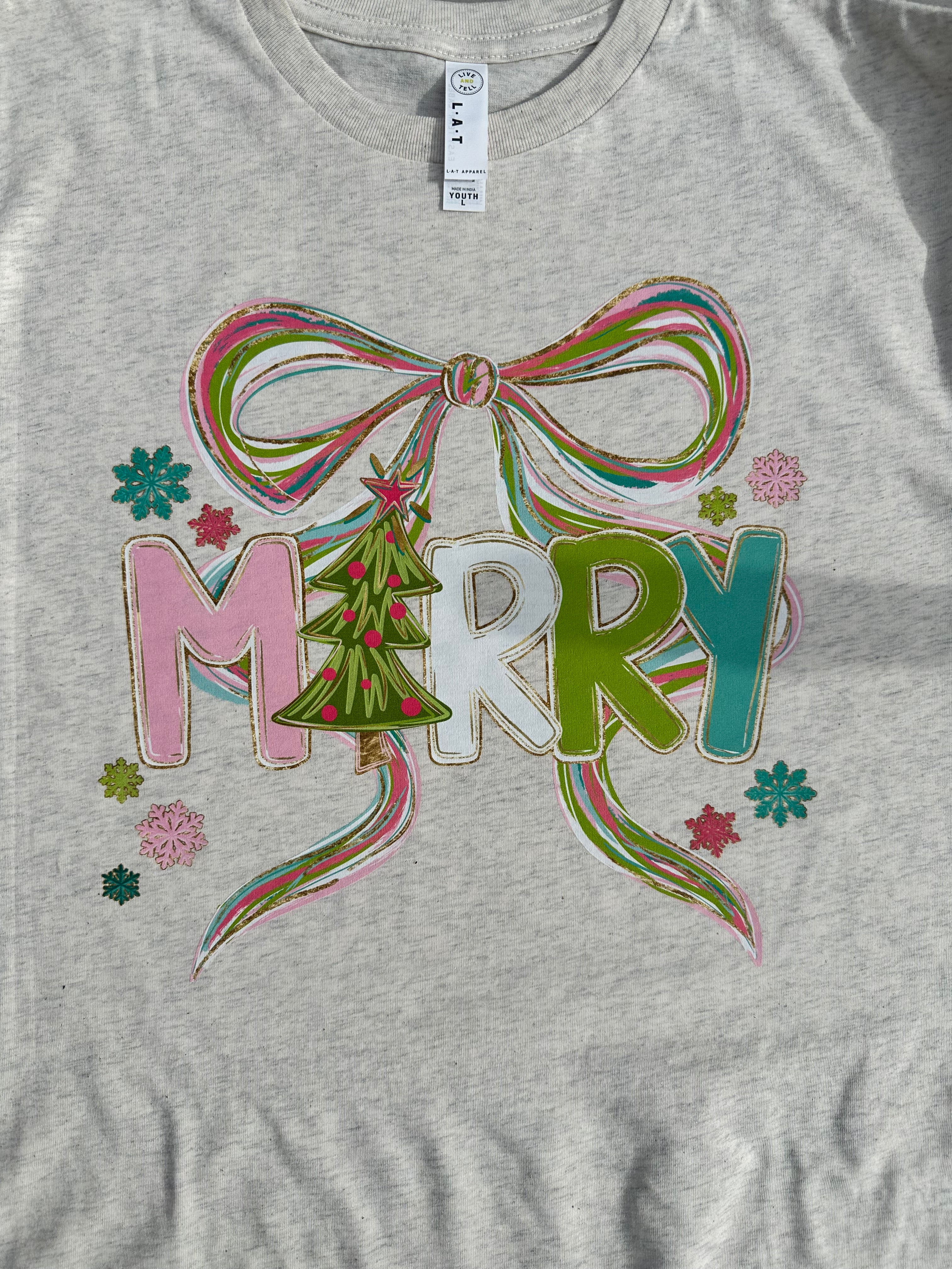 Merry Pastel with Bow