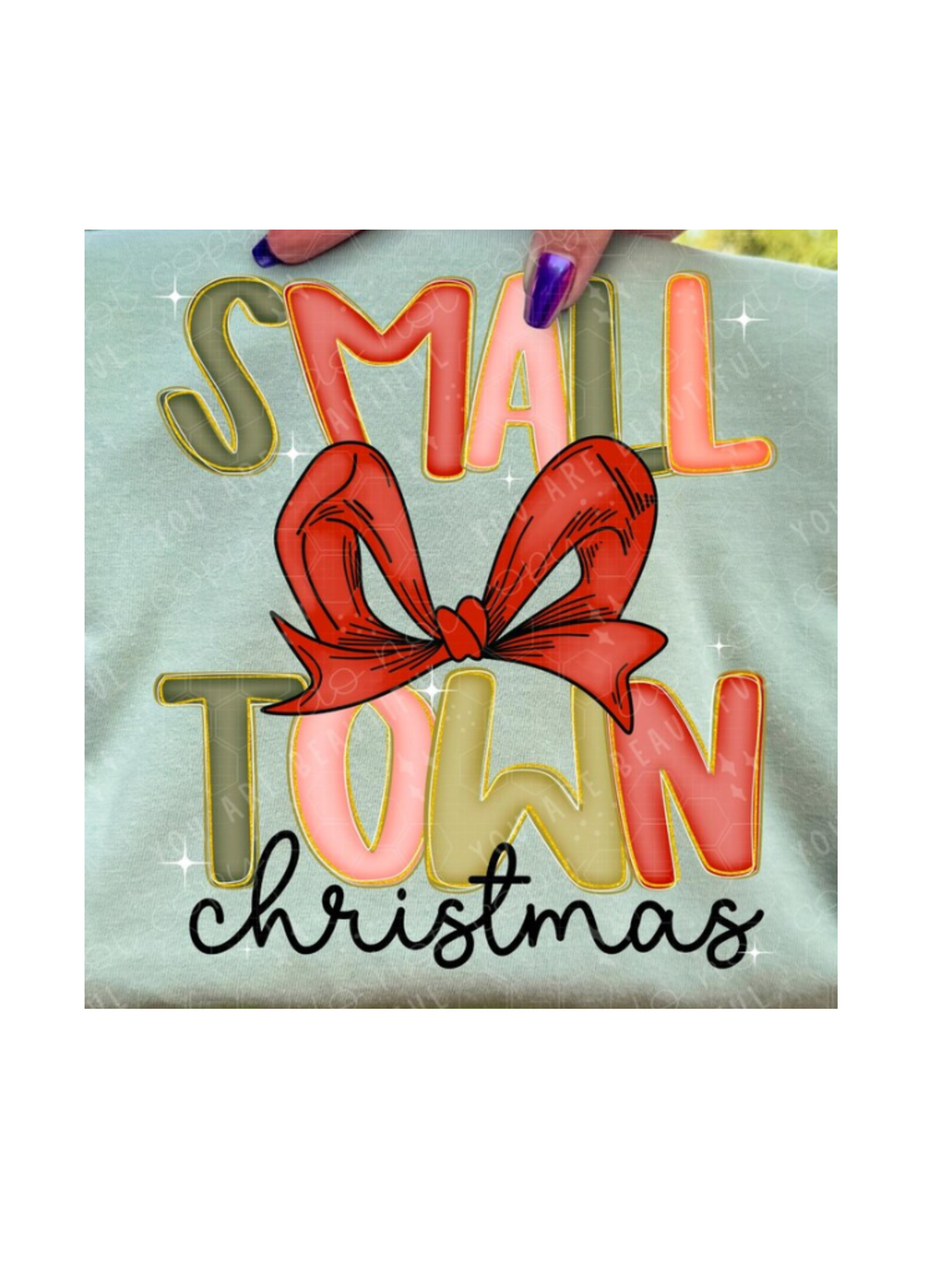 Small Town Christmas Bow