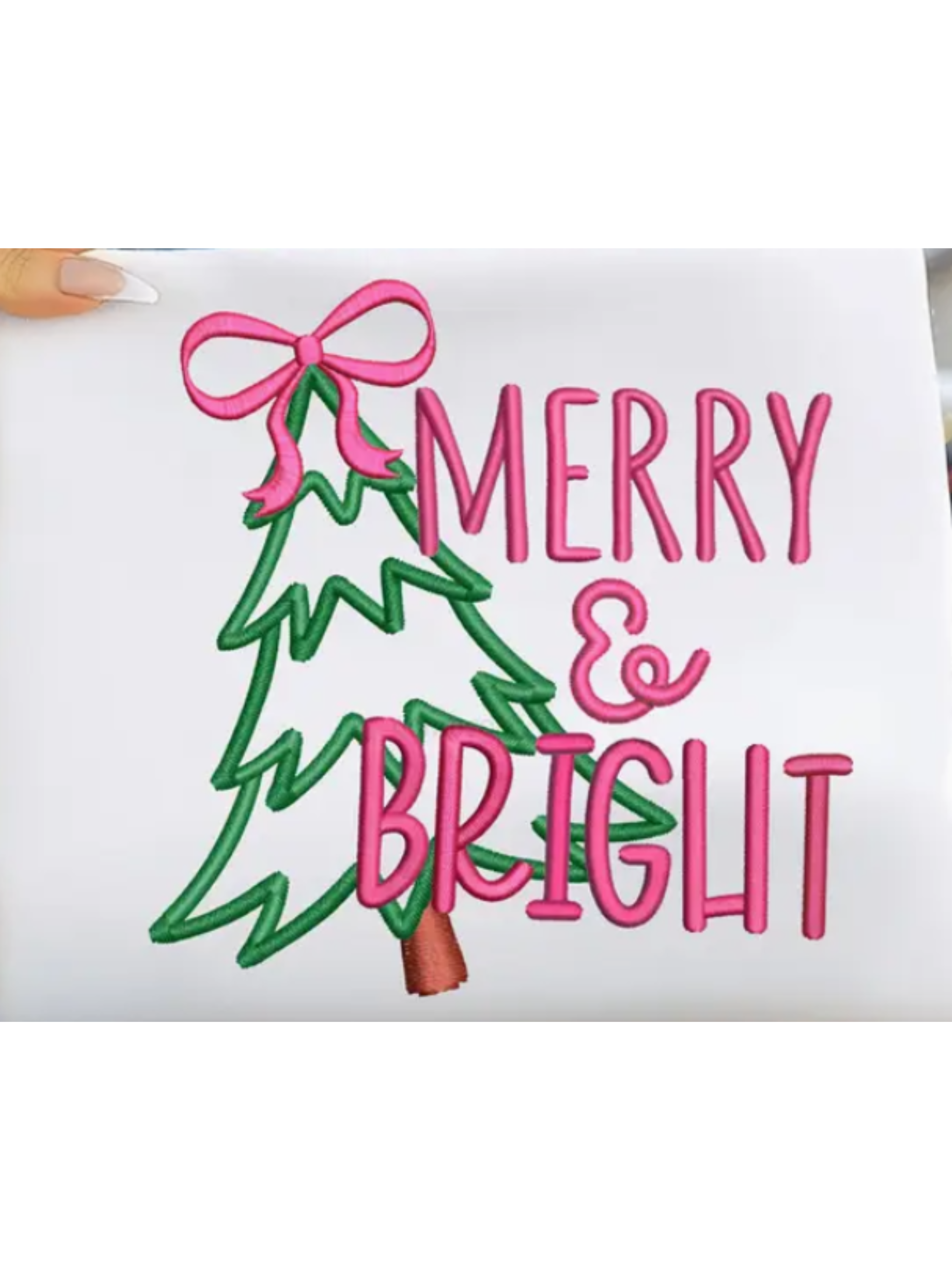 Merry & Bright Hot Pink