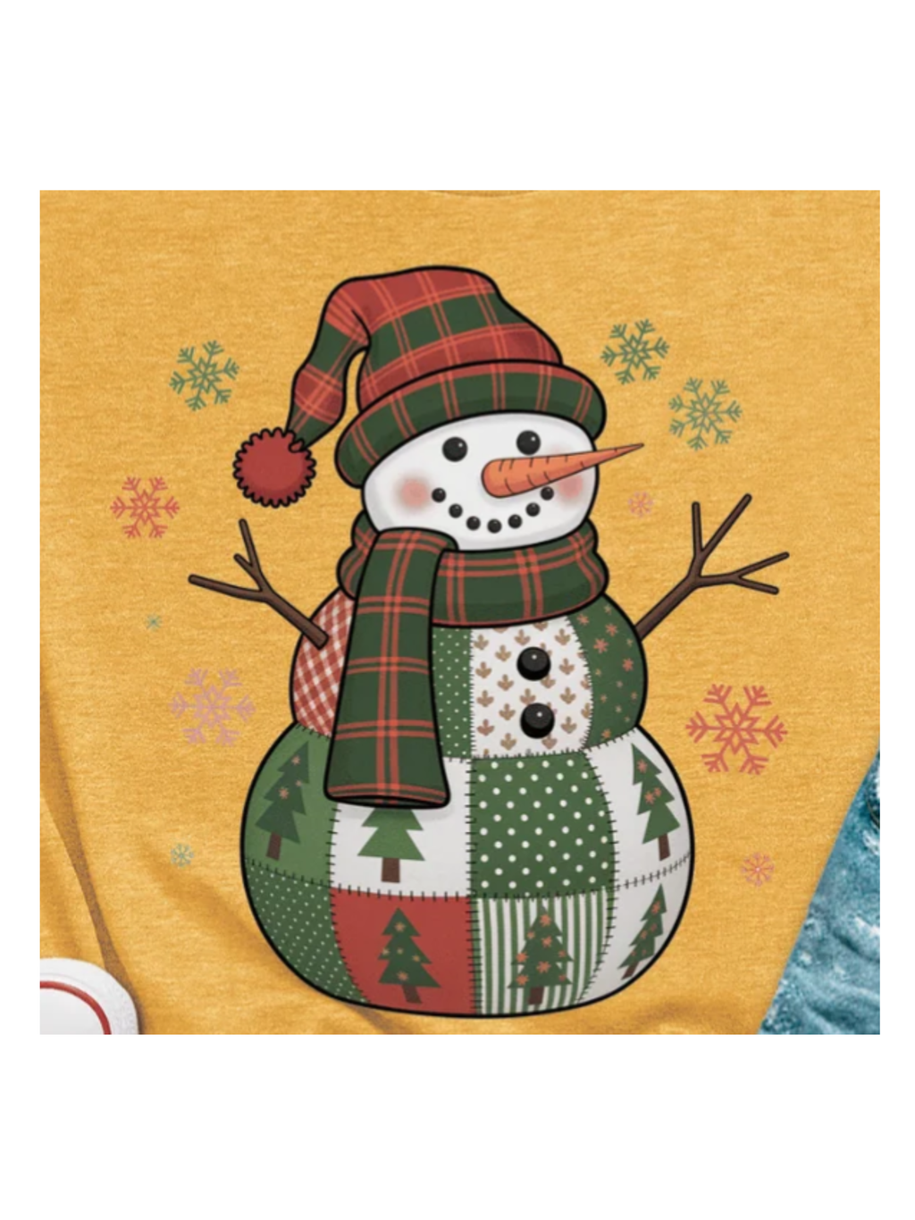 Snowman Patchwork